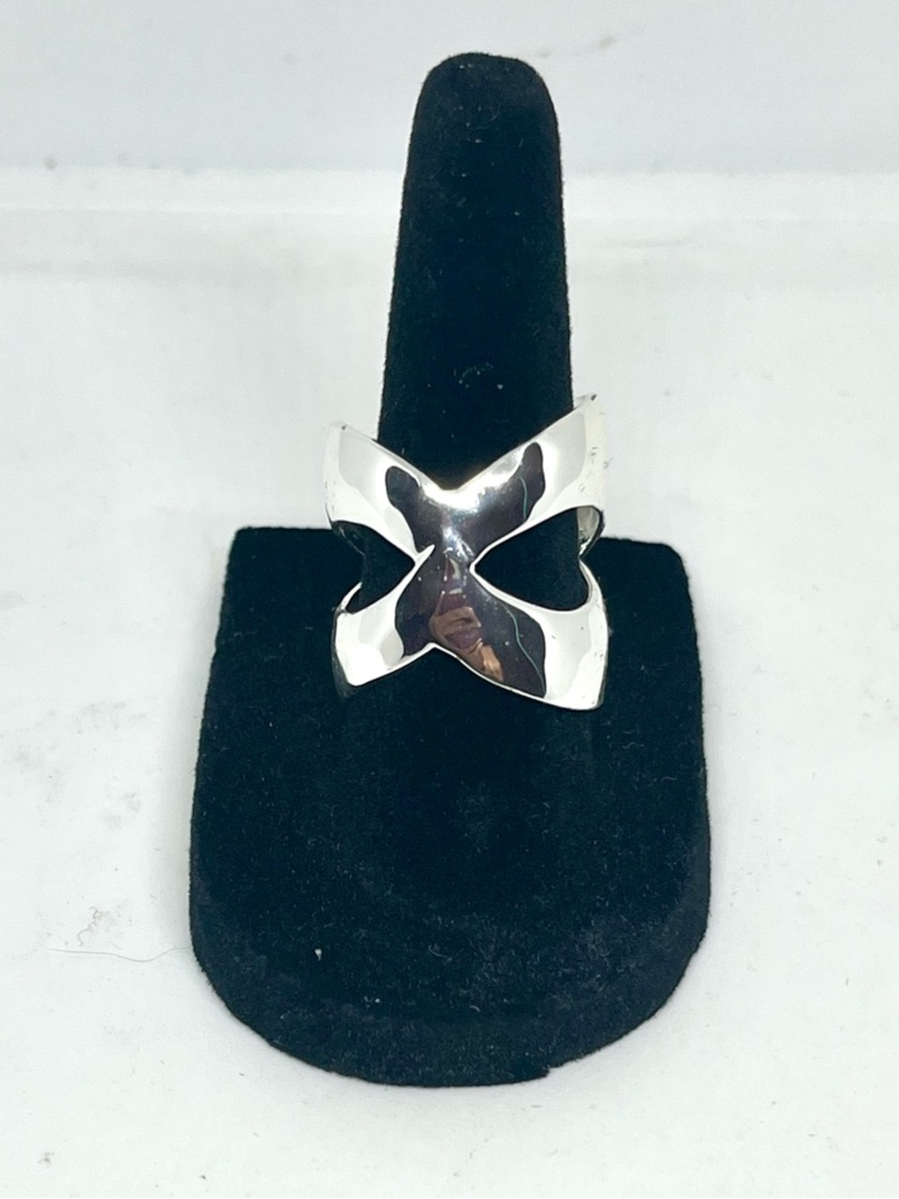 Robert Lee Morris Crossover Ring 7.5 - Picture 2 of 6